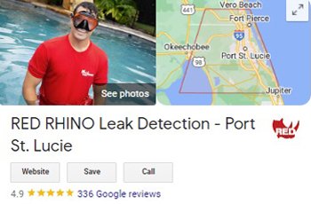 Red Rhino Leak Detection Martin St Lucie FL Reviews 350w - 4-14-22 Dr. Roddy McGee Reviews - 8-7-21