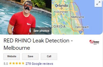 Red Rhino Leak Detection Melbourne FL Reviews 350w - 4-14-22 Total Sports Medicine Reviews - 11-17-20